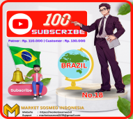 18. Youtube 100 Subscribers Brazil